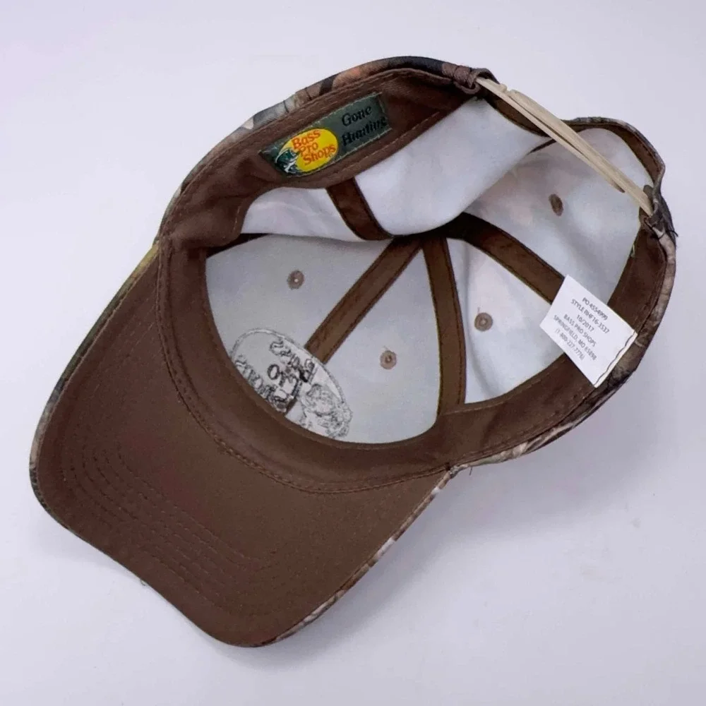 Bass Pro Shops Camo Green Tonal Logo Snap-Back Cap TrueTimber Mens OSFA